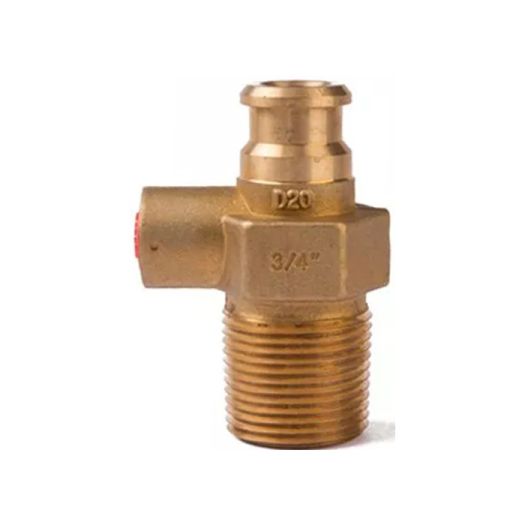 Vanne de GPL de cylindre de gaz de zinc en laiton compact